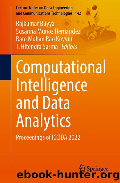 Computational Intelligence And Data Analytics By Unknown - Free Ebooks ...